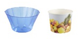 Dessertbecher und Eisbecher