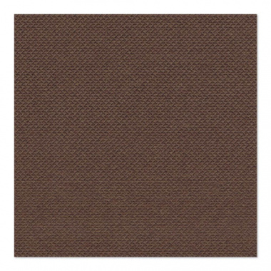 20 Servietten -ROYAL Collection- 1/4-Falz 33 cm x 33 cm braun