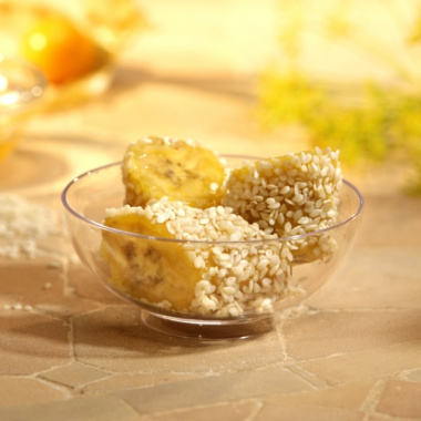 50 Fingerfood - Schalen rund Ø 7,2 cm 3 cm glasklar