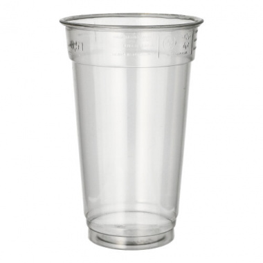50 Trinkbecher -Hurricane-, PET 0,5 l Ø 9,5 cm 15 cm glasklar