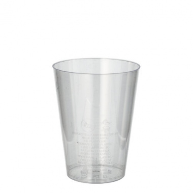 50 Trinkbecher, PS 0,2 l Ø 7,5 cm 9,7 cm glasklar