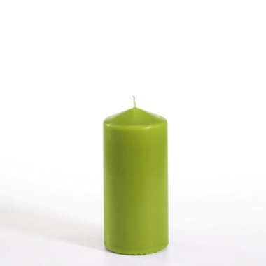 Stumpenkerze Ø 60 mm 130 mm kiwi