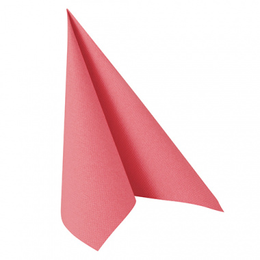 20 Servietten -ROYAL Collection- 1/4-Falz 40 cm x 40 cm rosa
