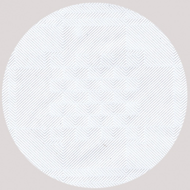 Papiertischdecke / Papiertischtuch mit Damastprägung 50 m x 1,2 m weiss