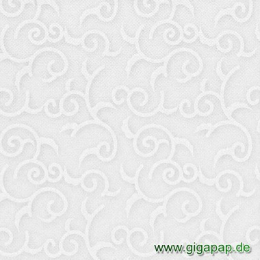 50 Servietten ROYAL Collection 1/4-Falz 40 cm x 40 cm weiss Casali