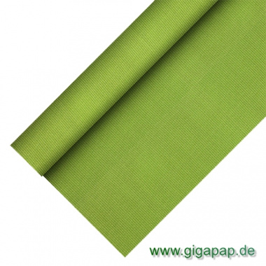 Tischdecke olivgrün 25 m x 1,18 m stoffähnlich, Vlies soft selection plus abwaschbar