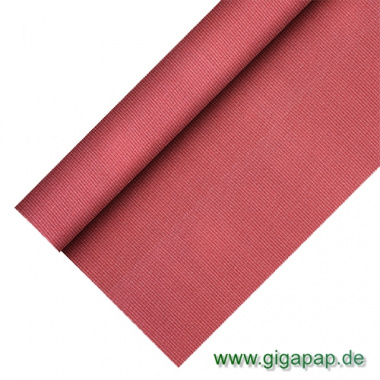 Tischdecke bordeaux 25 m x 1,18 m stoffähnlich, Vlies soft selection plus abwaschbar