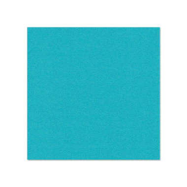 20 Servietten -ROYAL Collection- 1/4-Falz 25 cm x 25 cm türkis