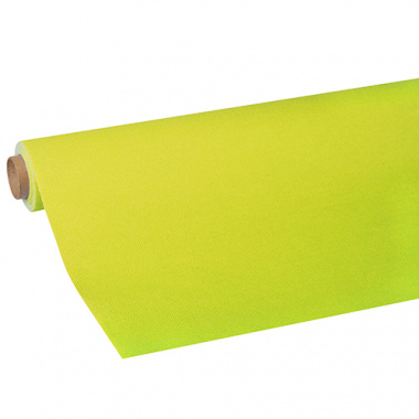 Tischdecke, Tissue -ROYAL Collection- 5 m x 1,18 m limonengrün