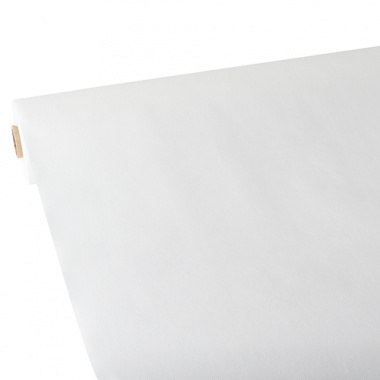 Tischdecke weiss 25m x 1,18m stoffähnlich, Vlies soft selection