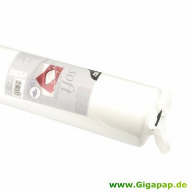 Tischdecke weiss 25m x 1,18m stoffähnlich, Vlies soft selection