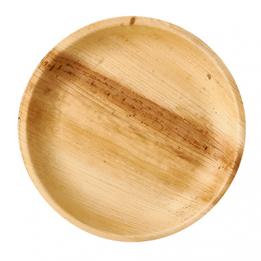 25 Teller, Palmblatt pure rund Ø 23 cm · 2,5 cm