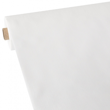 Tischdecke, stoffähnlich, Vlies soft selection plus 40 m x 1,18 m weiss