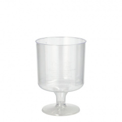 10 Stiel-Gläser für Rotwein, PS 0,2 l Ø 7,2 cm 10,1 cm glasklar einteilig