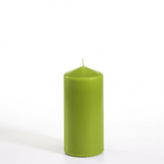 Stumpenkerze Ø 60 mm 130 mm kiwi