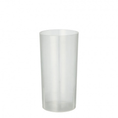 10 Gläser für Longdrinks, PP 0,2 l Ø 5,5 cm 10,9 cm transluzent unzerbrechlich
