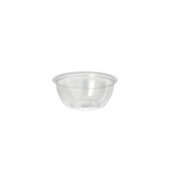 100 Dressingschalen, PS rund 50 ml Ø 6,7 cm 2,7 cm klar