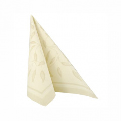 20 Servietten \ROYAL Collection\ 1/4-Falz 40 cm x 40 cm champagner \New Mediterran\- 16926