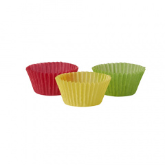 300 Backförmchen Ø 2,4 cm 1,6 cm -farbig-