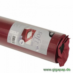 Tischläufer, stoffähnlich, Vlies soft selection 24 m x 40 cm bordeaux auf Rolle