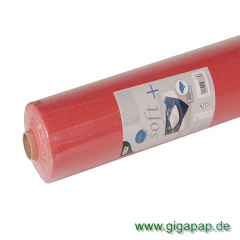Tischdecke rot 25 m x 1,18 m stoffähnlich, Vlies soft selection plus abwaschbar
