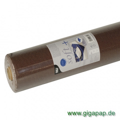 Tischdecke braun 25 m x 1,18 m stoffähnlich, Vlies soft selection plus abwaschbar