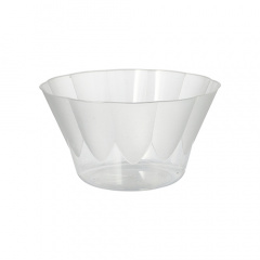 10 Eis- und Dessertschalen rund 400 ml Ø 12 cm 7 cm glasklar