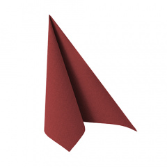 20 Servietten -ROYAL Collection- 1/4-Falz 25 cm x 25 cm bordeaux