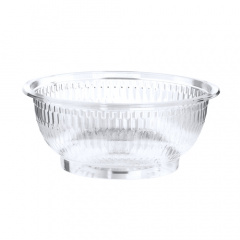 50 Salatschalen, PET rund 1 l Ø 18 cm 7,5 cm glasklar