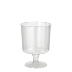10 Stiel-Gläser für Rotwein, PS 0,2 l Ø 7 cm 10 cm glasklar