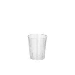 40 Gläser für Schnaps, PS 2 cl Ø 3,7 cm 4,1 cm glasklar