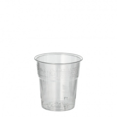 50 Trinkbecher, PS 0,1 l Ø 6 cm 6,7 cm glasklar