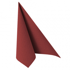 20 Servietten -ROYAL Collection- 1/4-Falz 40 cm x 40 cm bordeaux