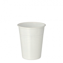 50 Trinkbecher, PS -Economy- 0,18 l Ø 7,03 cm 8,8 cm weiss