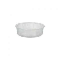 100 Verpackungsbecher, PP rund 125 ml Ø 10,1 cm 3,1 cm transparent