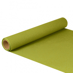 Tischläufer, Tissue -ROYAL Collection- 5 m x 40 cm olivgrün auf Rolle