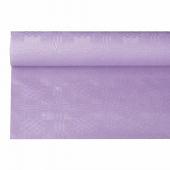 Papiertischtuch mit Damastprägung 6 m x 1,2 m lila